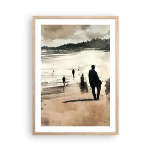 Affiche dans un chêne clair - Poster - Invoqué - 50x70 cm