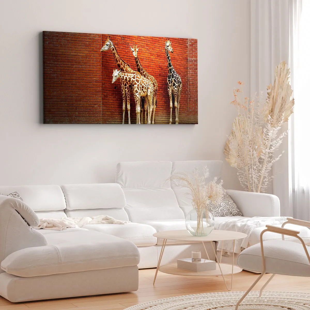 Impression sur toile - Image sur toile - Voyez-vous des acacias ? - 100x40 cm