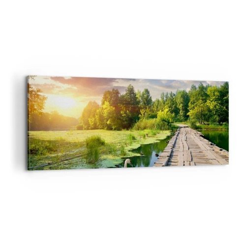 Impression sur toile - Image sur toile - L'été, l'été partout - 100x40 cm