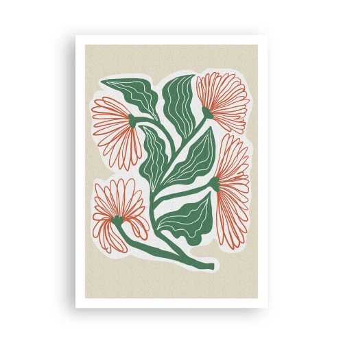 Affiche - Poster - Folk et moderne - 70x100 cm