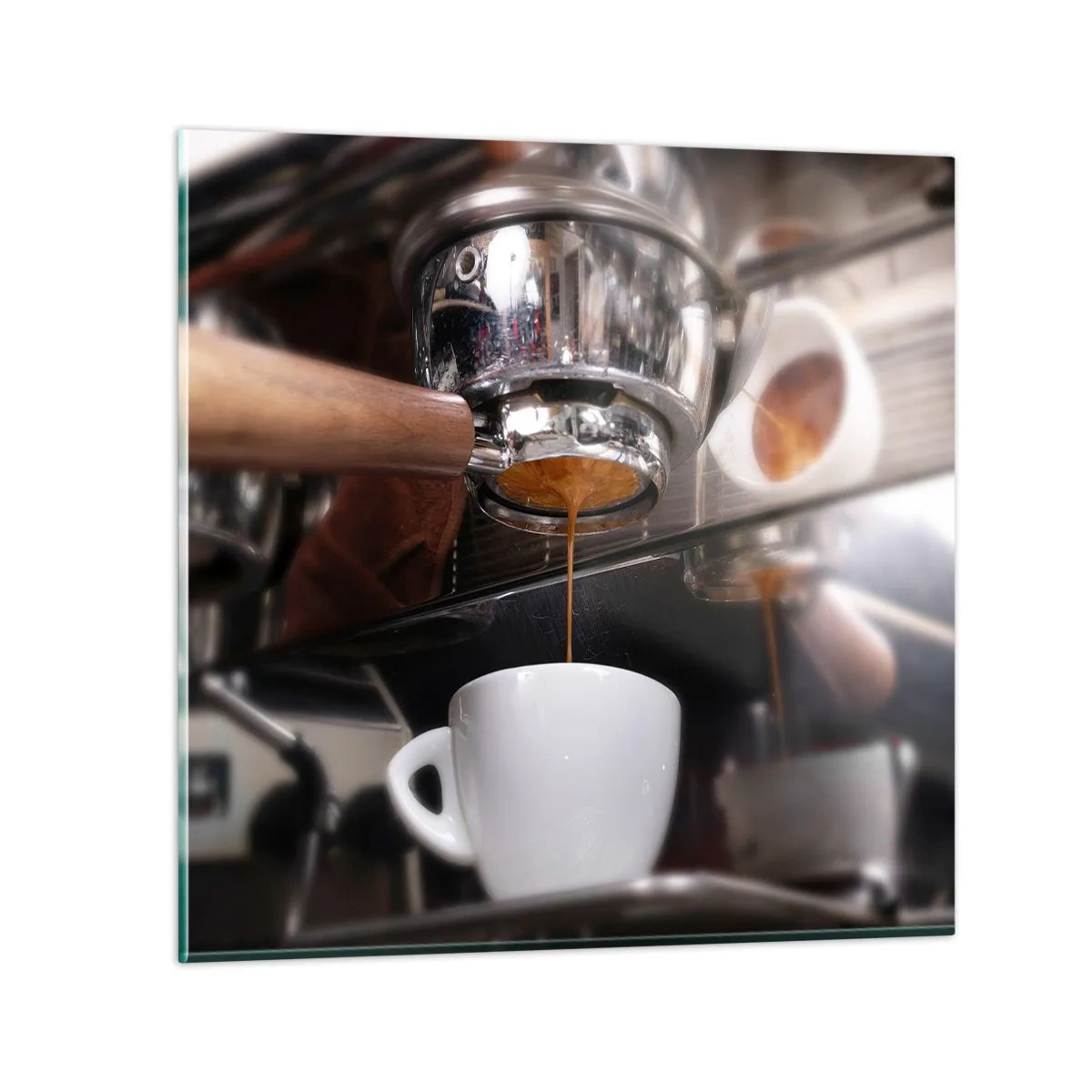 Impression sur verre - Image sur verre - Bon moment de la journée - 60x60 cm