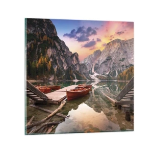 Impression sur verre - Image sur verre - Promesse du jour - 60x60 cm