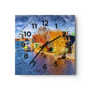 Horloge murale - Pendule murale - C'est pareil depuis des lustres - 40x40 cm