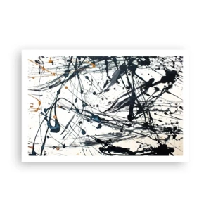 Affiche - Poster - Abstraction expressionniste - 91x61 cm