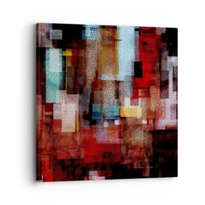 Impression sur toile - Image sur toile - Mélange de confusions - 30x30 cm