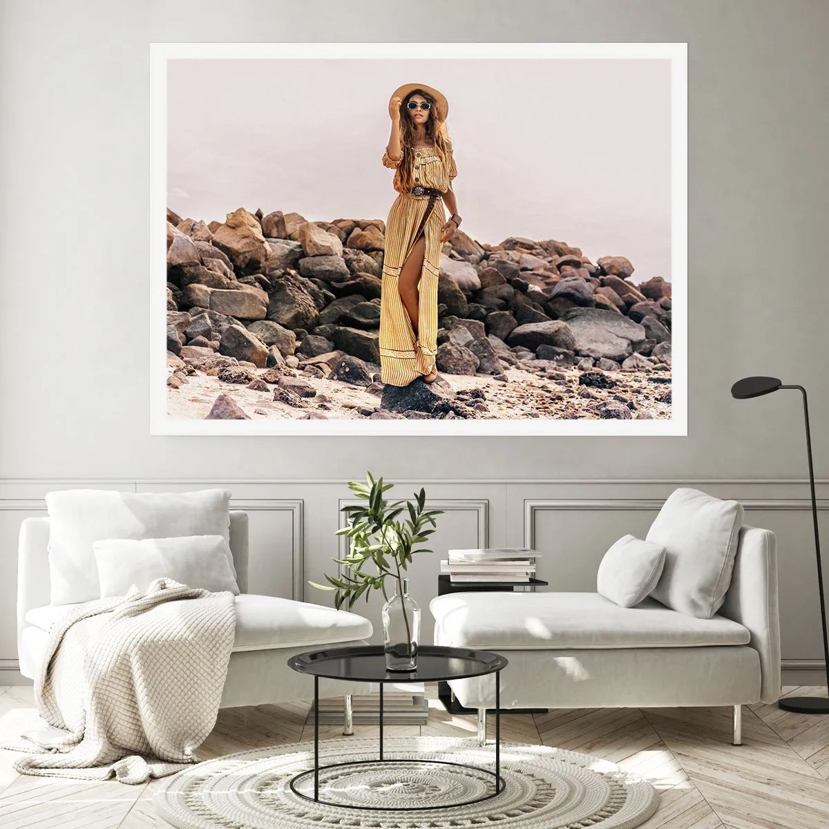 Affiche - Poster - La magie des pierres - 50x40 cm