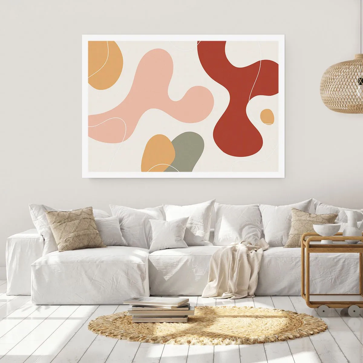 Affiche - Poster - Entrelac - 70x50 cm