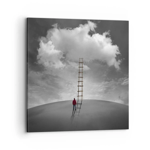 Impression sur toile - Image sur toile - Tout est possible - 70x70 cm