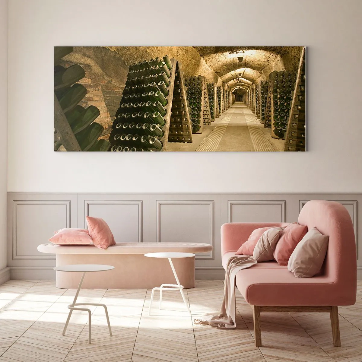 Impression sur verre - Image sur verre - L'éveil du goût - 100x40 cm