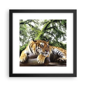 Affiche dans un cadre noir - Poster - Cordialement - 30x30 cm