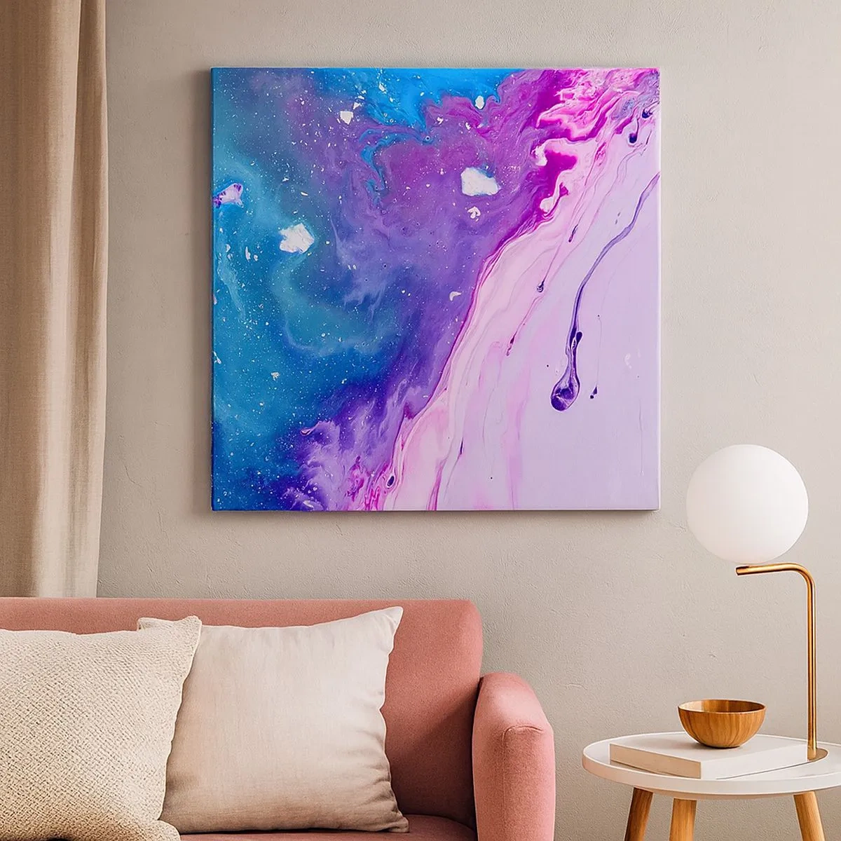 Impression sur toile - Image sur toile - Yin et yang - 30x30 cm