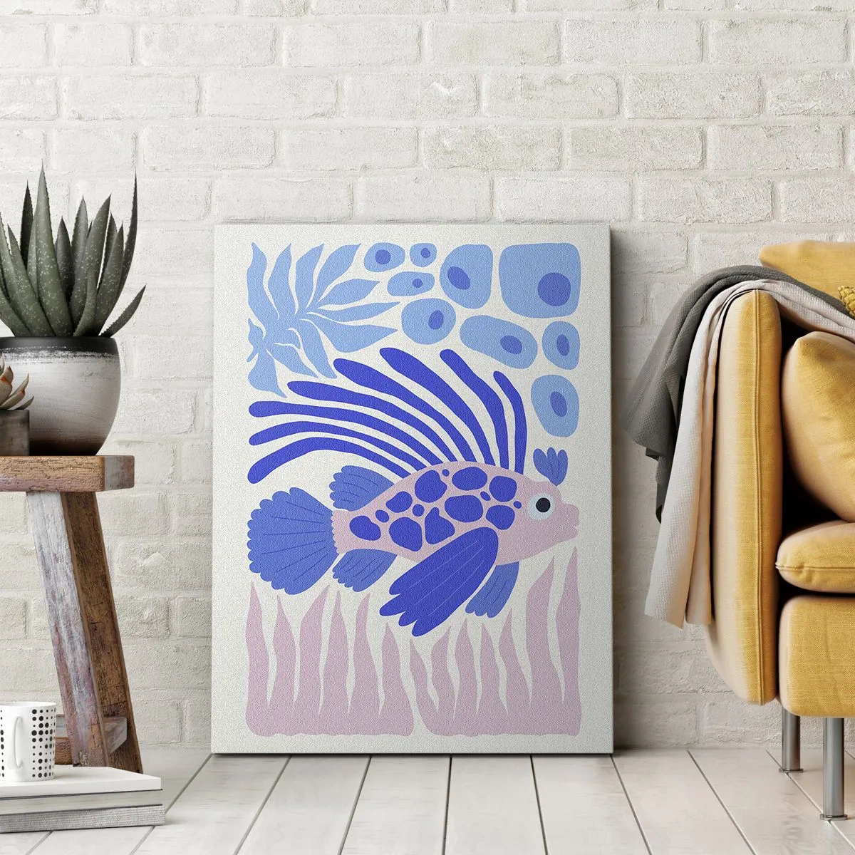 Impression sur toile - Image sur toile - Dans son élément - 70x100 cm