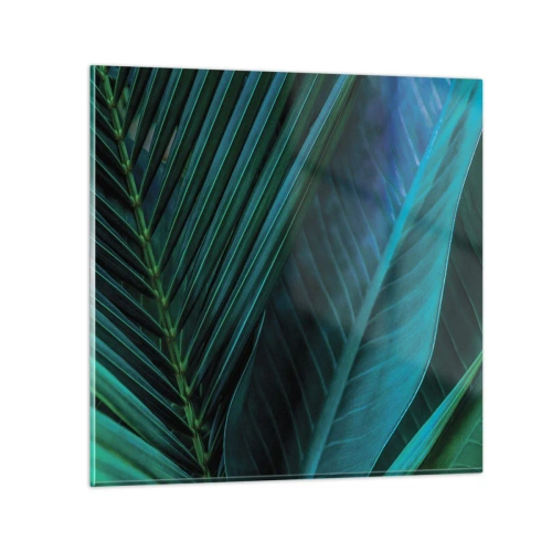 Impression sur verre - Image sur verre - L'anatomie du vert - 50x50 cm