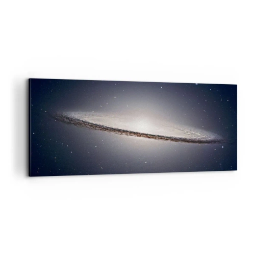 Impression sur toile - Image sur toile - Il y a bien longtemps, dans une galaxie très lointaine… - 100x40 cm