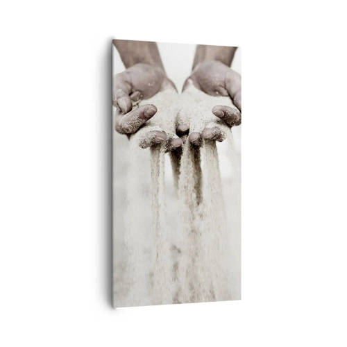 Impression sur toile - Image sur toile - Avec ces mains… - 65x120 cm