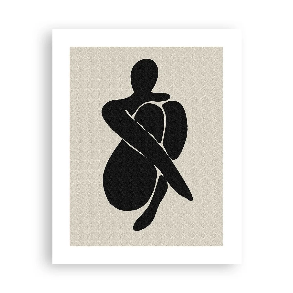 Affiche - Poster - Dans ses propres bras - 40x50 cm