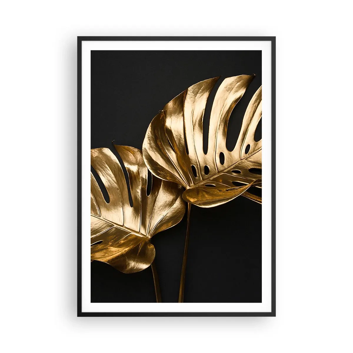 Affiche dans un cadre noir - Poster - Les trésors de la nature - 70x100 cm