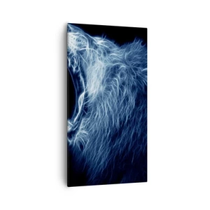 Impression sur toile - Image sur toile - La colère ardente du roi - 55x100 cm