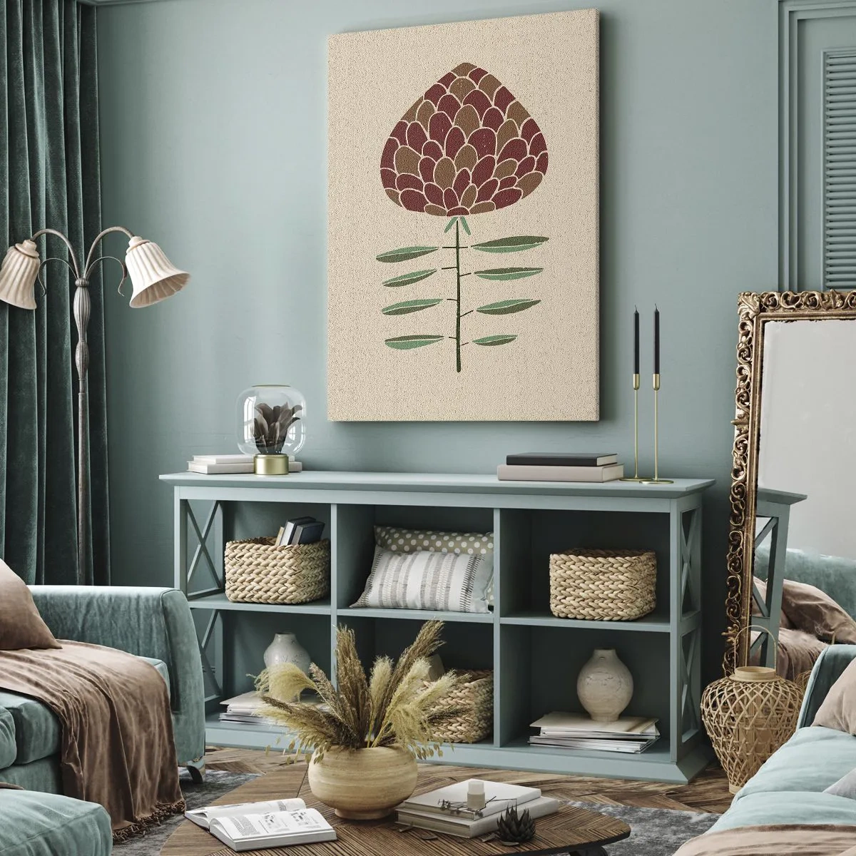 Impression sur toile - Image sur toile - Quelle grosse affaire - 55x100 cm