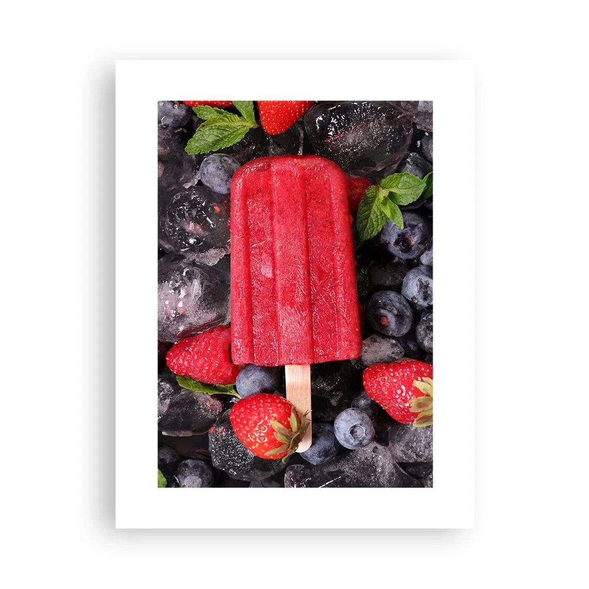 Affiche - Poster - Le goût d’un été chaud - 30x40 cm