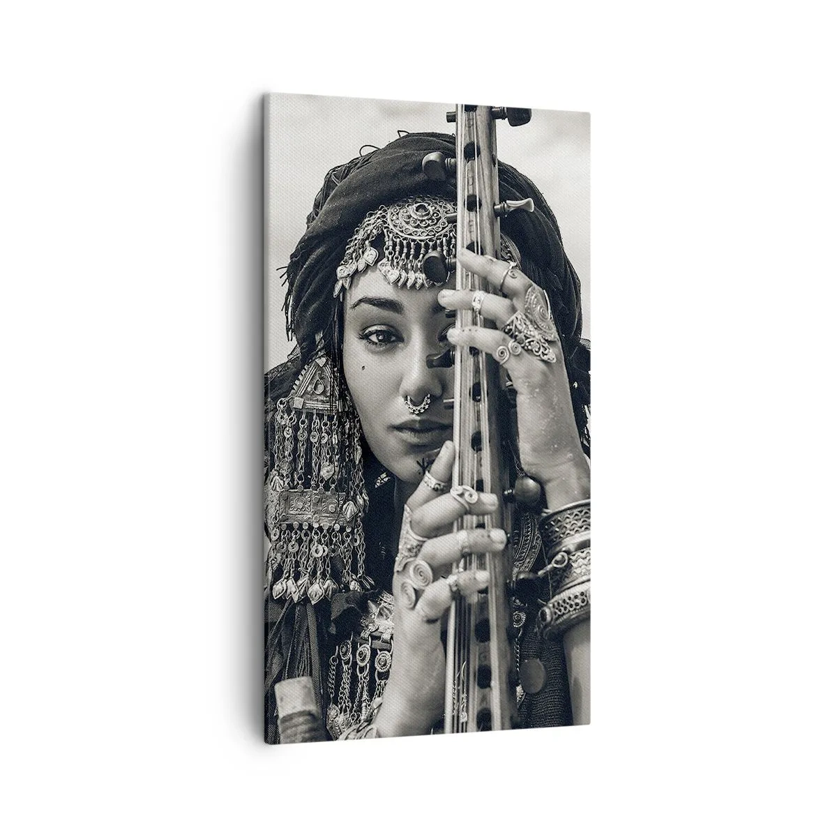 Impression sur toile - Image sur toile - Musique de l'Orient elle-même - 45x80 cm