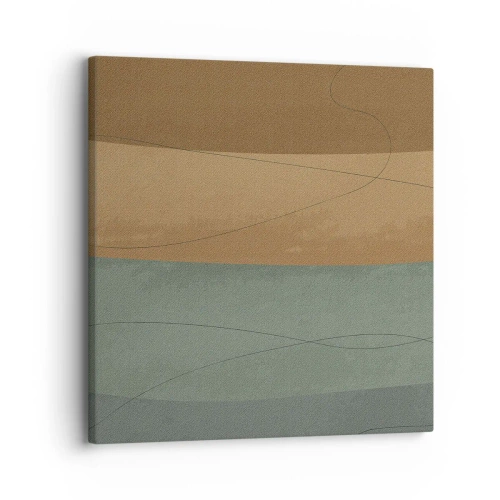 Impression sur toile - Image sur toile - Composition horizontale - 30x30 cm