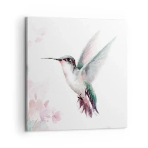 Impression sur toile - Image sur toile - Immortalisé dans un battement - 50x50 cm