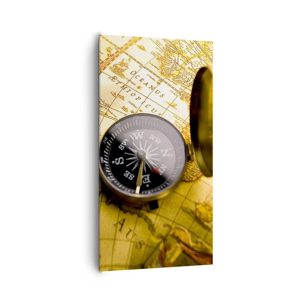 Impression sur toile - Image sur toile - Ou peut-être jusqu'au bout du monde ? - 65x120 cm