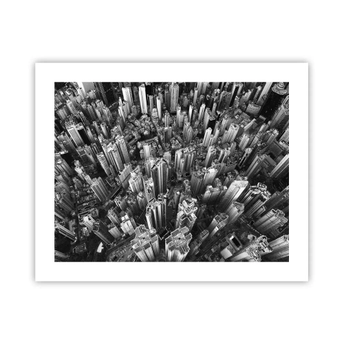 Affiche - Poster - Toujours de plus en plus haut - 50x40 cm