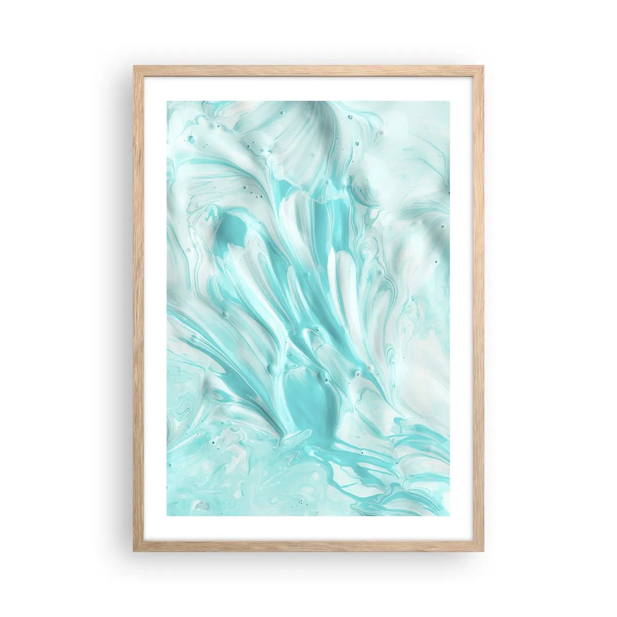 Affiche dans un chêne clair - Poster - Ensemble pour toujours - 50x70 cm