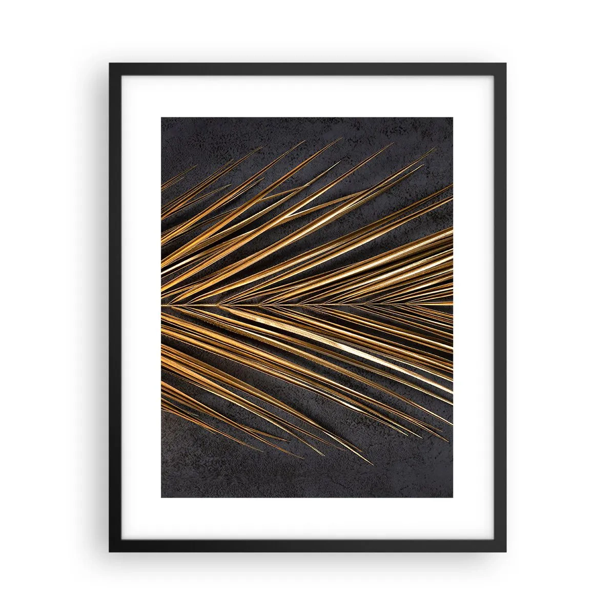 Affiche dans un cadre noir - Poster - L'or des tropiques - 40x50 cm