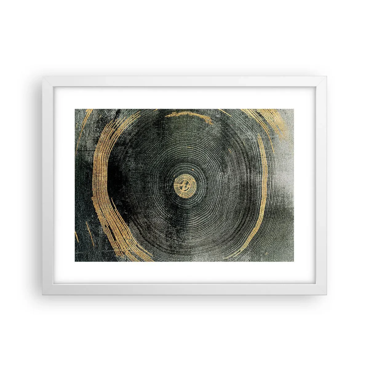 Affiche dans un cadre blanc - Poster - Changement et persistance - 40x30 cm