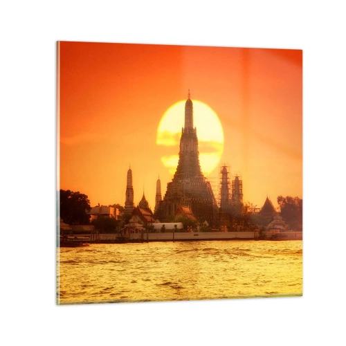 Impression sur verre - Image sur verre - Vers le soleil, toujours vers le soleil - 50x50 cm