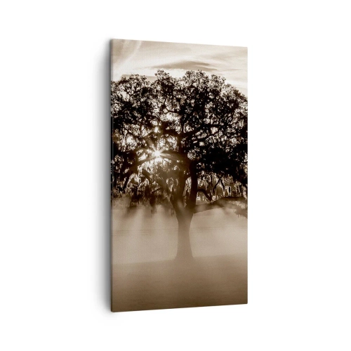Impression sur toile - Image sur toile - Arbre de bonnes nouvelles - 45x80 cm