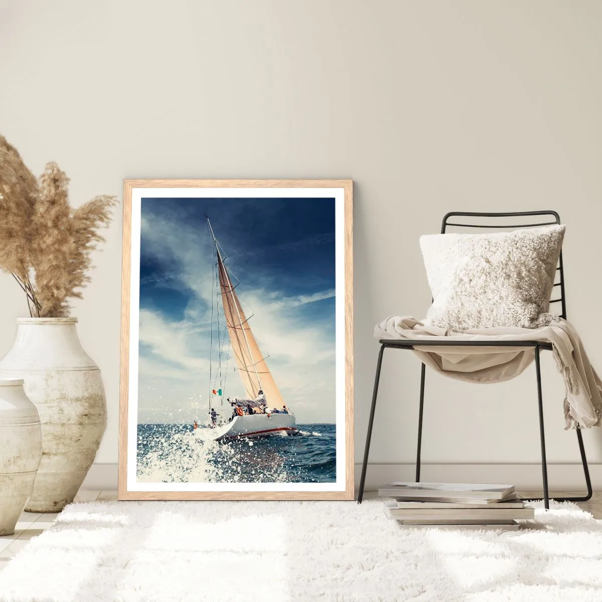 Affiche dans un chêne clair - Poster - Ils ne nous rattraperont pas ! - 50x70 cm