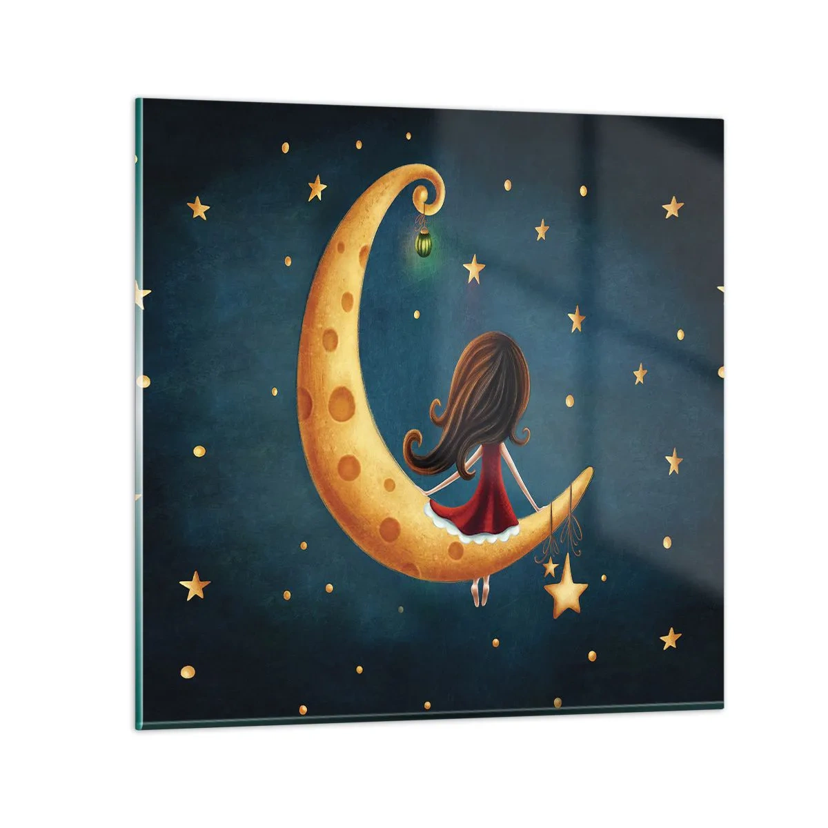 Impression sur verre - Image sur verre - Il était une fois... - 60x60 cm