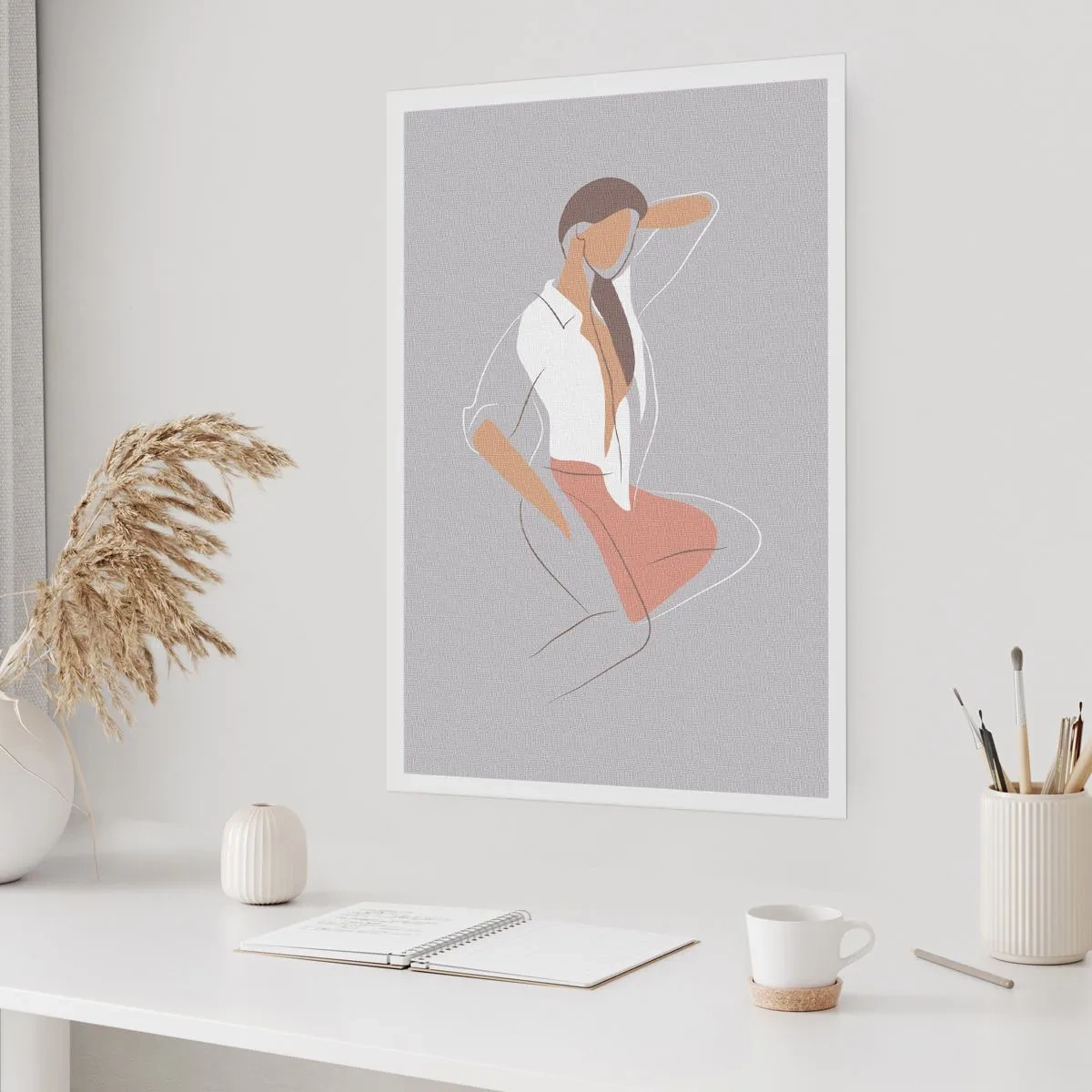 Affiche - Poster - Contour gracieux - 61x91 cm