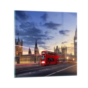 Impression sur verre - Image sur verre - Caractères spéciaux - 40x40 cm