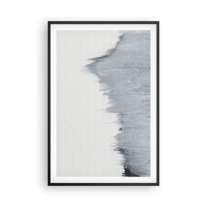Affiche dans un cadre noir - Poster - Une esquisse mystérieuse - 61x91 cm