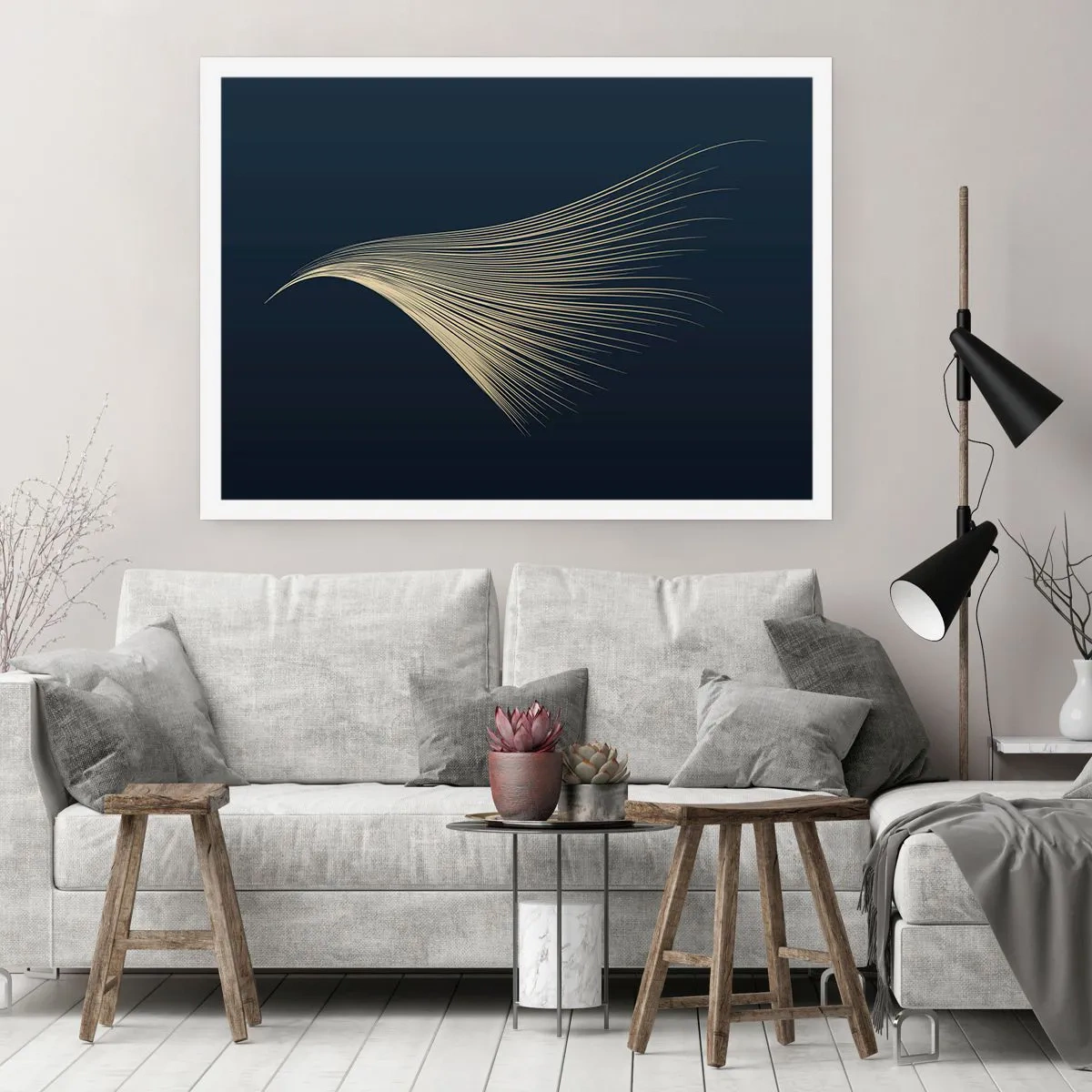 Affiche - Poster - Comme les cheveux d'un ange - 40x30 cm
