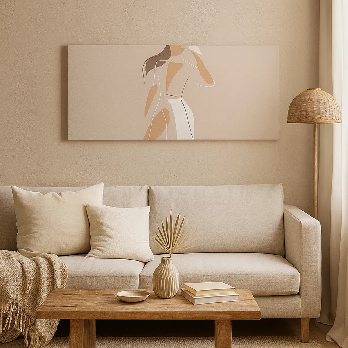 Impression sur toile - Image sur toile - Lea mode est un jeu - 30x30 cm