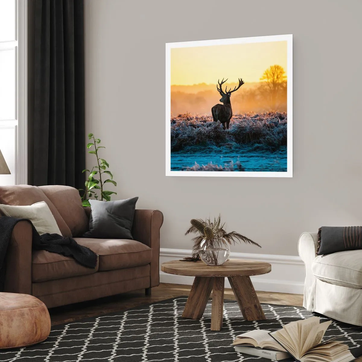 Affiche - Poster - Couronné pour sa succession - 40x40 cm