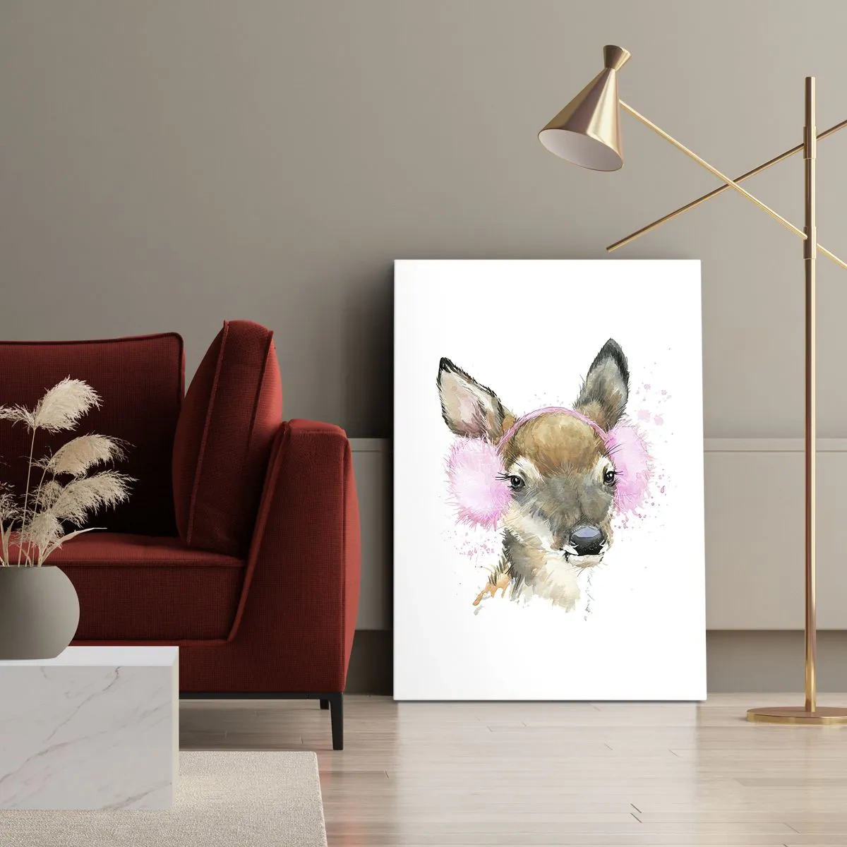 Impression sur toile - Image sur toile - Et le gel n'effraie plus - 55x100 cm