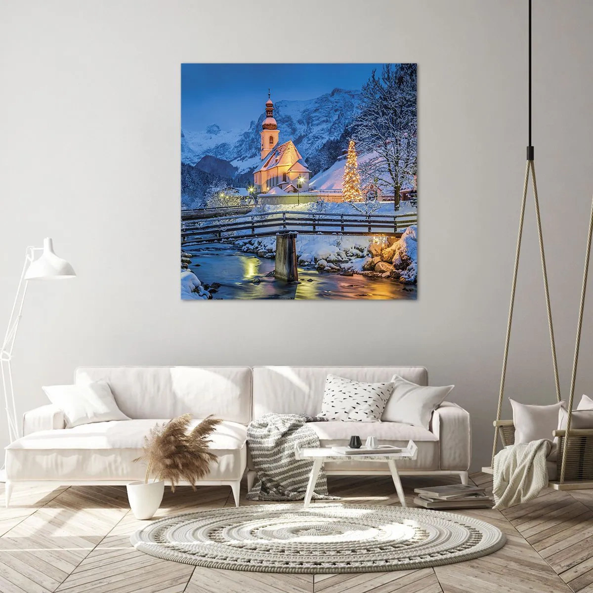 Impression sur toile - Image sur toile - L'âme du monde - 60x60 cm