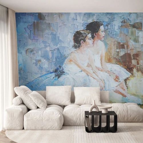 Papier Peint Autocollant Deluxe Sticker - Reste de jeunes cygnes - Ballerine, Danse, Ballet - 350x256 cm