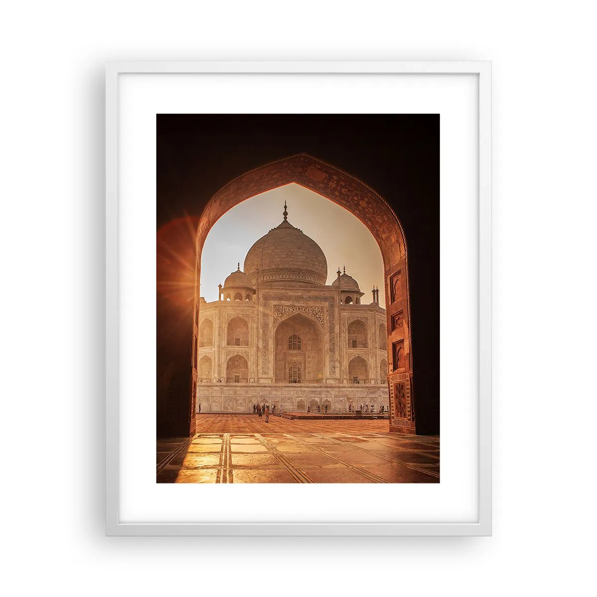 Affiche dans un cadre blanc - Poster - Un monument à l'amour surnaturel - 40x50 cm