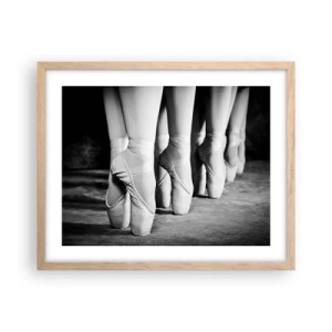 Affiche dans un chêne clair - Poster - Ensemble, simple - 50x40 cm