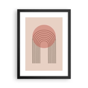 Affiche dans un cadre noir - Poster - Attraction irrésistible - 30x40 cm