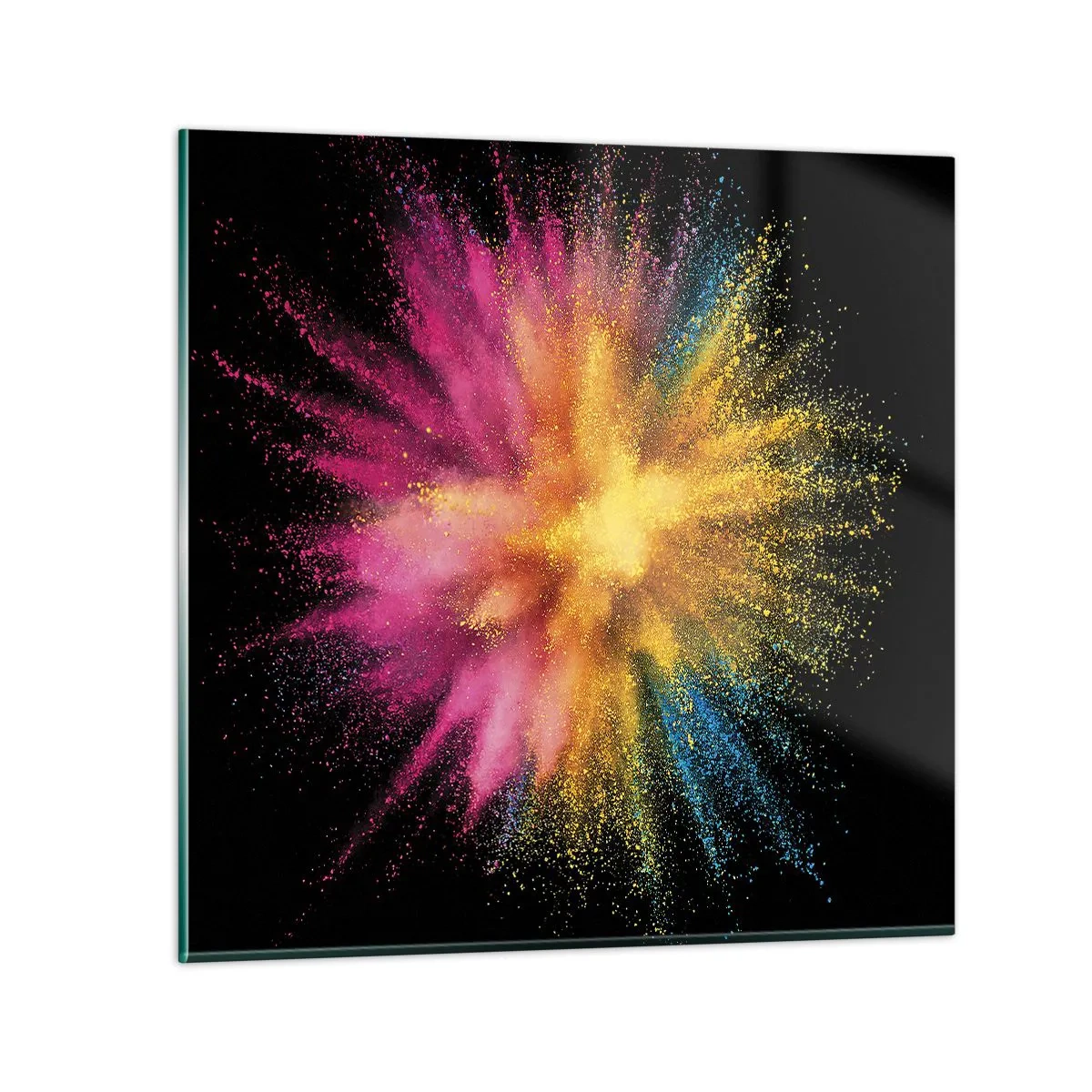 Impression sur verre - Image sur verre - Origine des couleurs - 70x70 cm