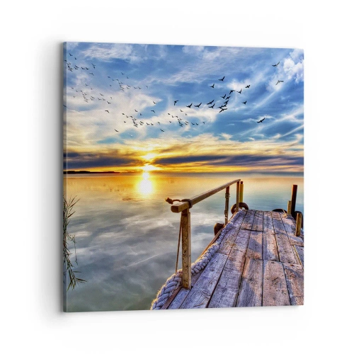 Impression sur toile - Image sur toile - Le vent se repose - 70x70 cm